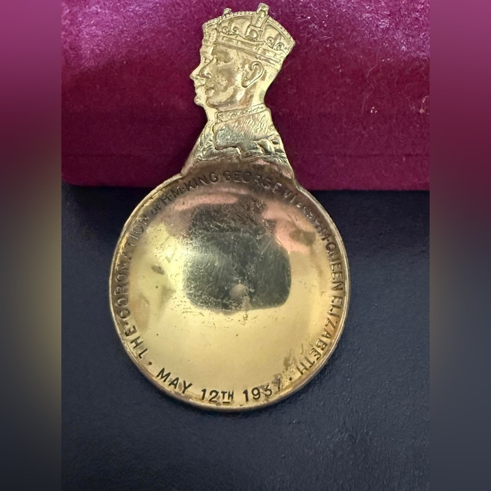 Commemorative Coronation Spoon for King George the VI
